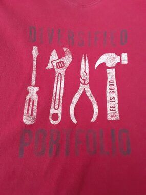 Life is Good Men's Diversified Portfolio Tools Long Sleeve Crusher Tee